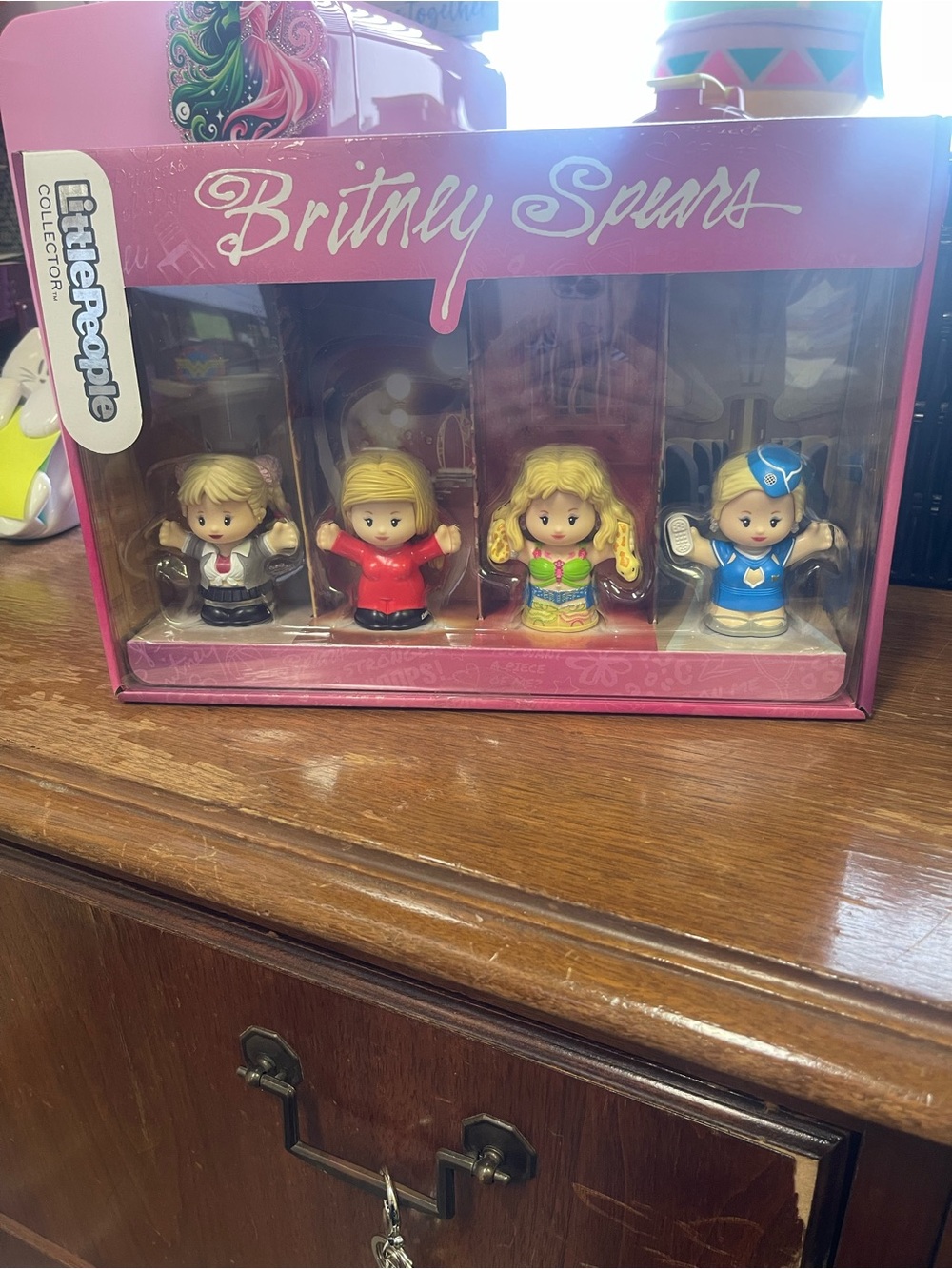Little People Britney Spears Collector Doll Set - Pink